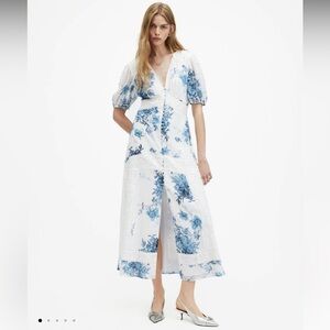 Dinah Dekorah Lace Floral Maxi Dress